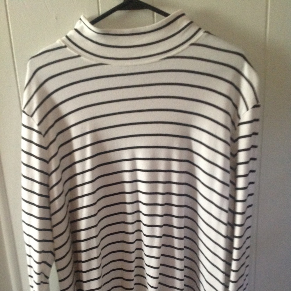 LAURA SCOTT MOCKNECK KNIT TOP SIZE 3X